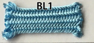 Cordón redondo de seda kumihimo 1,3 mm 5 m cordón de seda japonés "Edouchihimo" hecho en JAPÓN Foto 1 de 4