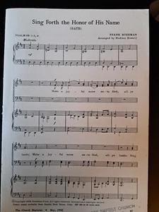 The Church Musician May 1958 (magazine / music) - Picture 1 of 2