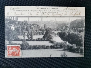 CPA 23 BUSSEAU-D'AHUN - Magnifique Viaduc - Imagen 1 de 2