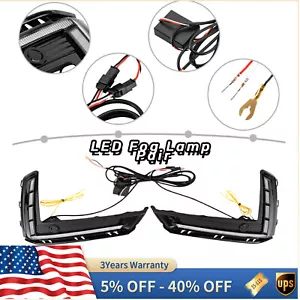 Pair LED Fog Lamp For Honda CR-V CRV 2023 2024 Daytime Running Light Turn Signal - Bild 1 von 21