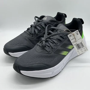 Adidas Questar Grey Five / Solar Green / Core Black (GY2262) Men's Size 13 NWT - Picture 1 of 13
