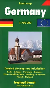 Germany Road & Tourist Map by Freytag & Berndt (2004) (BRAND NEW) - Picture 1 of 2