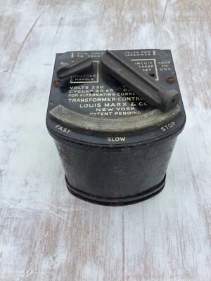 Louis Marx Multivolt Model Train Rail Road Transformer 40 Watts 7-12v Untested - Image 1 of 4