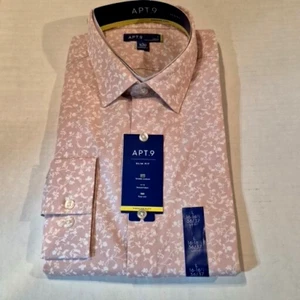 Neu mit Etikett ~ APT 9 HERRENHEMD ~ LANGARM SLIM FIT Gr. L, 16 - 16 1/2, 36/37 - Bild 1 von 5