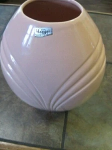 ROYAL HAEGER ~ LARGE PINK VASE ~ 12" ~ #4365 ~  VGUC - Picture 1 of 7