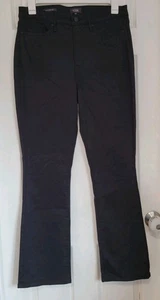 Pantalones de mezclilla para mujer NYDJ ajustados Bootcut negros talla 12 tecnología Lift Tuck - Imagen 1 de 4