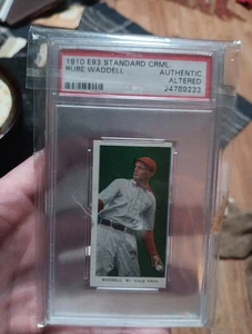 E93 Rube Waddell Beautiful Eye Appeal. Graded Altered - Picture 1 of 4