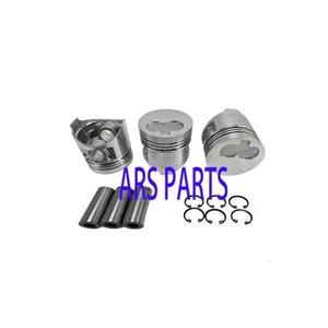 New 3 Pcs  For Shibaura Piston &Pin and Clip STD J843 Engine Spare Parts. - Bild 1 von 1
