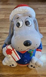 Pound Puppies Weihnachten Santa Kühler Keksdose 1987 Tonka Corp. *LESEN* - Bild 1 von 10