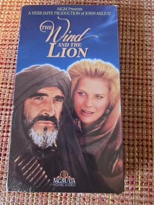 The Wind and the Lion (VHS, 1992) NEW, Sealed Foto 1 de 4
