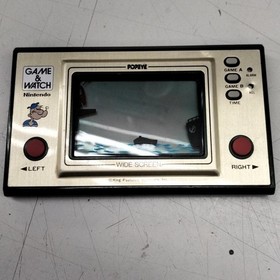 Nintendo POPEYE Game Watch Handheld Classic Game Console Used