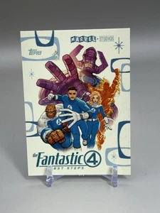 THE FANTASTIC FOUR FIRST STEPS PROMO CARD - 2025 Marvel Topps SDCC Exclusive - Foto 1 di 2
