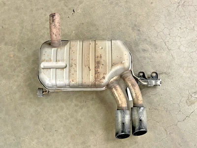 ⭐2015-2018 AUDI Q3 2.0L REAR ENGINE EXHAUST MUFFLER SILENCER TAIL PIPE LOT2607 - Imagem 1 de 4