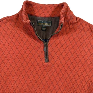 Jos. A. Bank Reserve Pullover gesteppt Ellenbogen Patch Tailored Fit Large - Bild 1 von 8