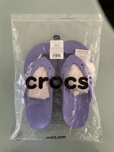 Crocs ALL TERRAIN KLASSISCHE FLIP-FLOPS GRÖSSE 8M -10W DIGITAL VIOLETT BRANDNEU - Bild 1 von 3