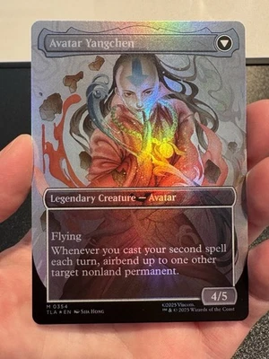 The Legend of Yangchen Borderless FOIL Avatar The Last Airbender MTG NM - Image 1 of 4