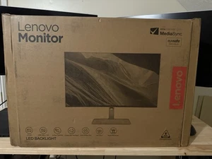 Lenovo Monitor L27h-4a 2560x1440 Widescreen QHD USB DisplayPort - Picture 1 of 1