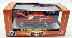 2011 M2 Machines 1:64 Detroit Muscle 1970 Mach 1 Mustang 351 Burnt Orange - Picture 1 of 6