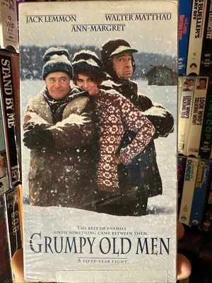 Grumpy Old Men 1993 VHS Rare Original Release NON RENTAL  - Image 1 of 2