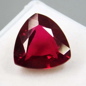 Zertifiziert 11 kt beste Farbe natürlicher kirschroter Rhodolith Granat Edelstein _ Afrika - Bild 1 von 7