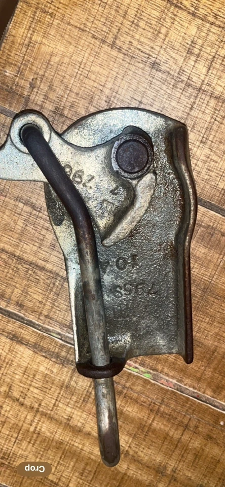 Polipasto de cable vintage Maasdam Powr Pull viene a lo largo herramienta de liniero EE. UU. Foto 1 de 4