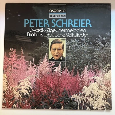 Peter Schreier Dvorak Zigeunergmelodien Brahms Deutsche Volkslieder Vinyl LP NM - Image 1 of 4