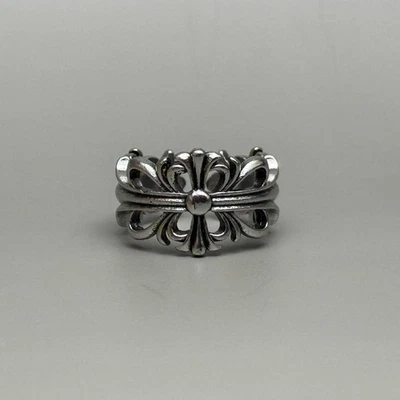 Anillo Estrella Gótica Plata Y2K - Estilo Vintage, Talla 8, Unisex, Totalmente Nuevo Foto 1 de 4