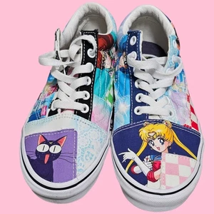 Vans X Sailor Moon Shoes size W 7.5 (M 6) - Picture 1 of 7