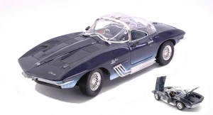 Motormax MTM73102B CORVETTE MAKO SHARK 1961 WITH BUBBLE TOP 1:18 Modellino - Foto 1 di 1