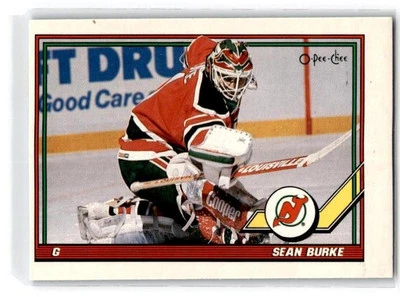1991-92 O-Pee-Chee #67 Sean Burke - Image 1 of 2