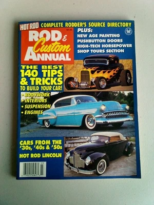 Rod & Custom Annual Magazine 1992 Vintage Cars Lincoln Hot Rod - Image 1 of 4