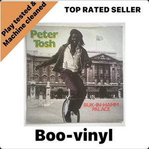 Peter Tosh Buk-In-Hamm Palace 7” Vinyl Record 1979 Reggae EX / VG - Picture 1 of 6