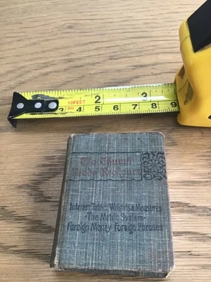 The Thumb Reckoner - Miniature Book - 1922 - 638 pages - 2 x 1.75 inches - Image 1 of 4
