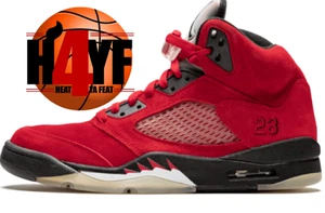 Air Jordan 5 'Raging Bull Red' 2021 Sz 12 - Picture 1 of 5