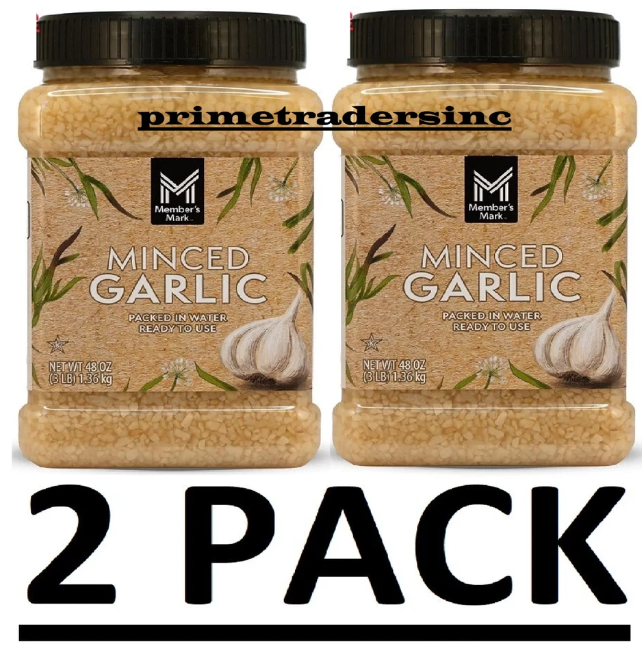 Member's Mark Minced Garlic 48 Ounce