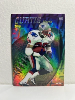 1998 Topps - Mystery Finest Refractor #M13 Curtis Martin - New England Patriots - Image 1 of 2