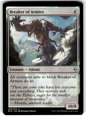 Breaker of Armies Battle for Zendikar Regular MTG - Image 1 of 2