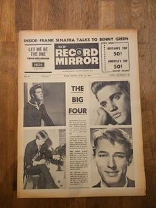 Record Mirror Newspaper June 16th 1962 Cliff Richard and Elvis Cover - Picture 1 of 4