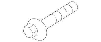 Genuine Volkswagen Upper Control Arm Adjust Bolt WHT-000-227 - Image 1 of 3