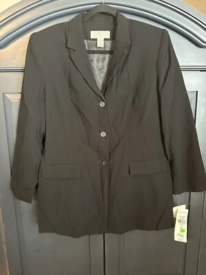 Norton McNaughton Woman Collection Size 16Black Blazer Jacket Business. (OR4) - Image 1 of 4