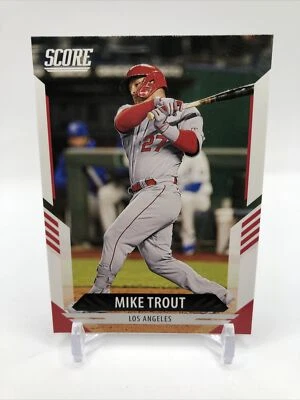 2021 Panini Chronicles Mike Trout Score #9 - Image 1 of 2
