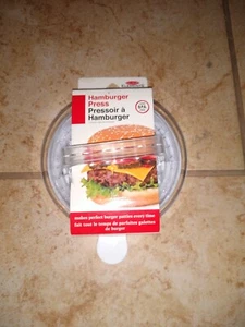 Culinary Elements Hamburger Press Plastic Cooking Tool - Picture 1 of 2