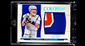 2022 Panini National Treasures Colossal Patch Holo Silver 1/10 CLN-TN Tomas Nido - Picture 1 of 10