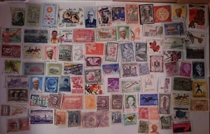 Worldwide Stamps Lot Collection Unpicked PHOTOS ALL - Imagen 1 de 11