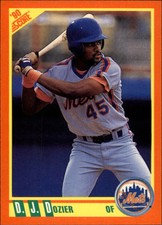 1990 (METS) Score Rookie/Traded #97T D.J.Dozier Rookie