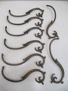 Antike Jugendstil & Art Deco Arm für Kronleuchter & Kronlampe Messing / Bronze - Bild 1 von 6