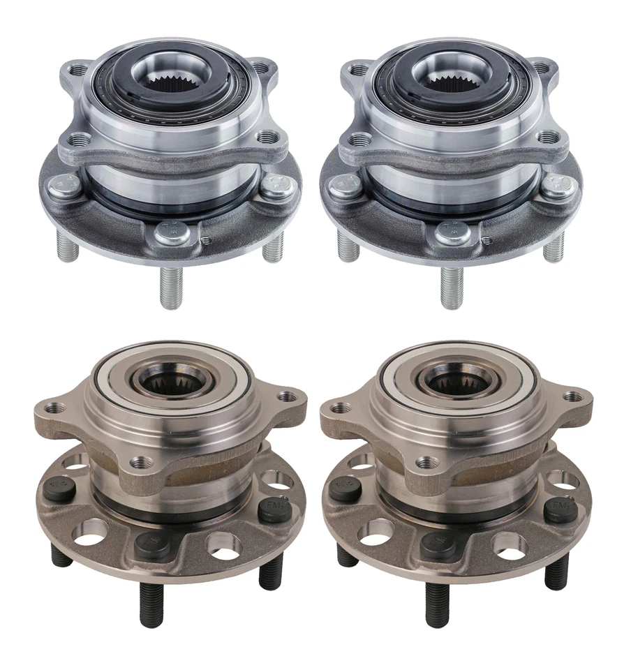 Kit de conjuntos de cojinetes y bujes de rueda delantera y trasera Moog para Hyundai Tucson Kia Foto 1 de 1