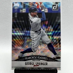 2019 Donruss Franchise Features George Springer / Estevan Florial #FF21 /999 - Picture 1 of 3
