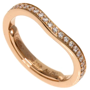 CARTIER Ring Ballerina Diamond K18 Pink Gold - Picture 1 of 7