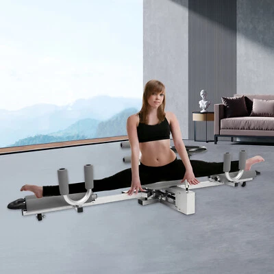 NUEVO CAMILLA DE PIERNAS AJUSTABLE PARA ESTIRAMIENTO DE PIERNAS FLEXIBILIDAD EQUIPO DE ESTIRAMIENTO Foto 1 de 4